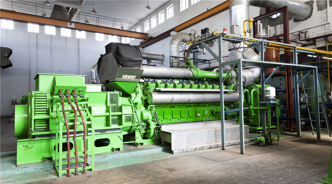 Application: Gas powered reciprocating engine driven Generator