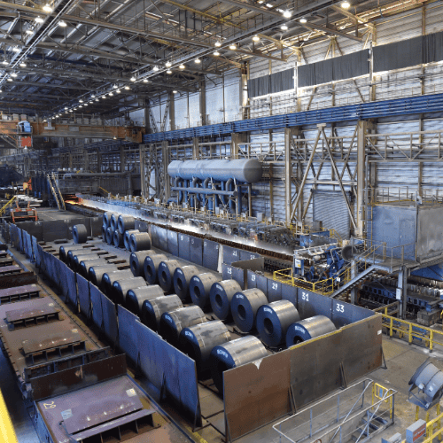 Steel production